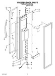 Diagram for 11 - Freezer Door Parts
