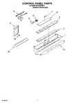 Diagram for 05 - Control Panel Parts