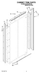 Diagram for 02 - Cabinet Trim Parts