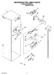 Diagram for 04 - Refrigerator Liner Parts