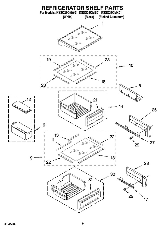Diagram for KSSO36QMX01