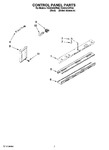 Diagram for 05 - Control Panel Parts