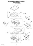 Diagram for 07 - Refrigerator Shelf Parts