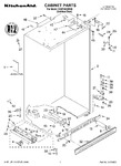 Diagram for 01 - Cabinet Parts