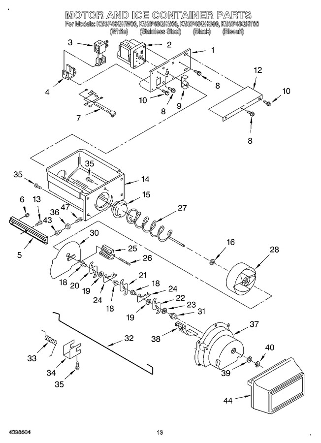 Diagram for KSSP48QHB00