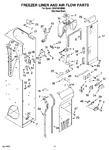 Diagram for 08 - Freezer Liner And Air Flow Parts