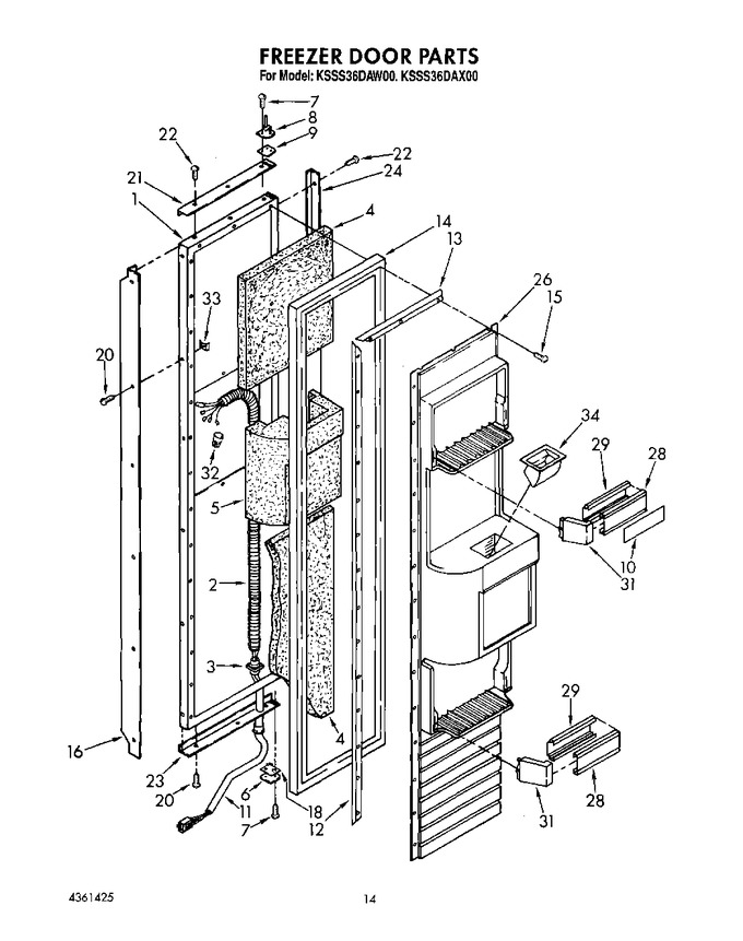 Diagram for KSSS36DAX00