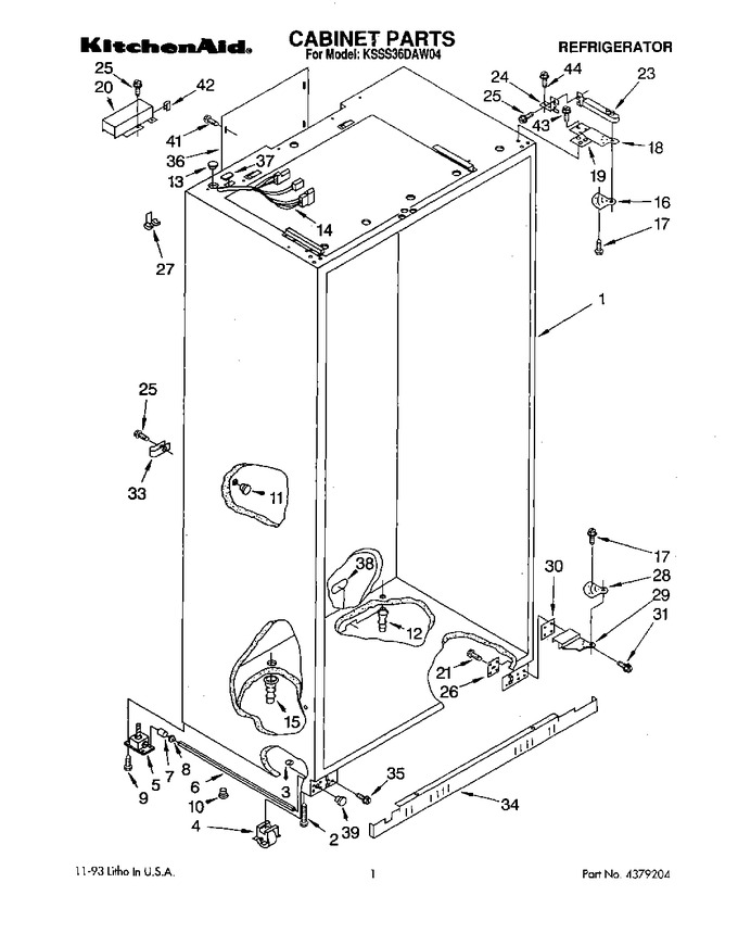 Diagram for KSSS36DAW04