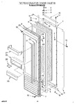 Diagram for 08 - Refrigerator Door