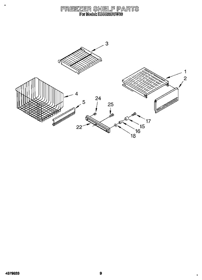 Diagram for KSSS36DBW00