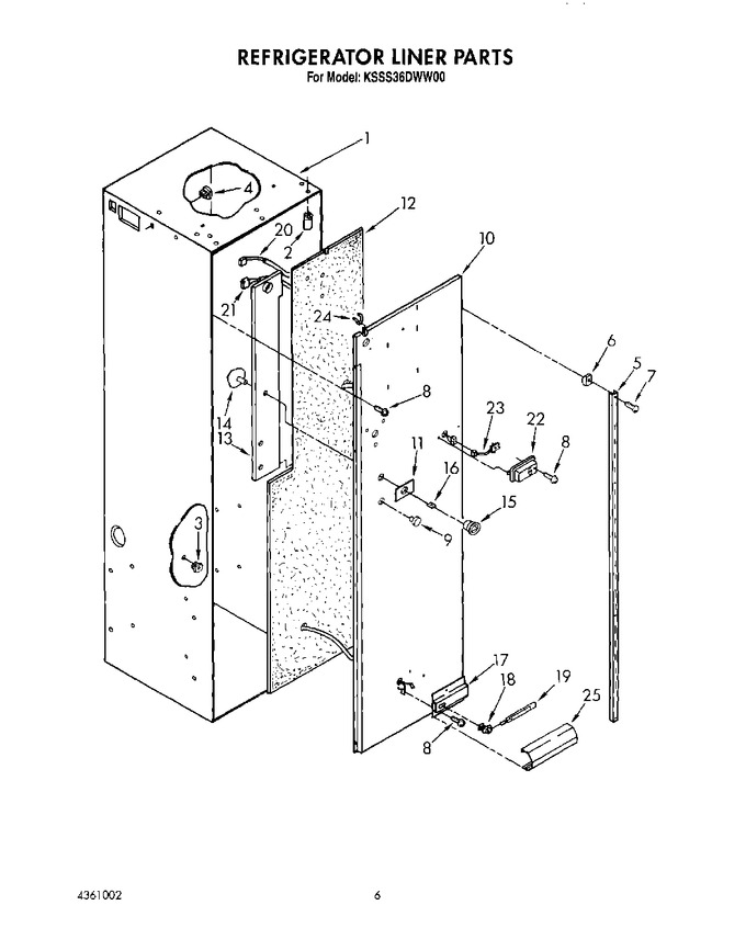 Diagram for KSSS36DWW00