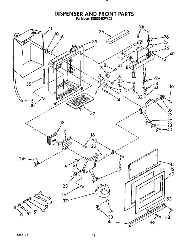 Diagram for KSSS36DWX02