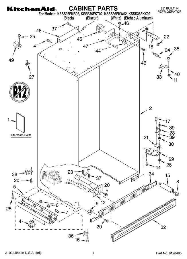 Diagram for KSSS36FKX02