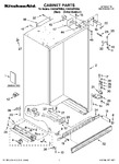Diagram for 01 - Cabinet Parts