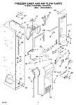 Diagram for 08 - Freezer Liner And Air Flow Parts