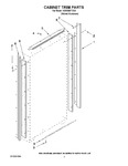 Diagram for 02 - Cabinet Trim Parts