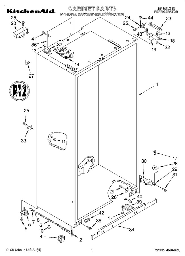 Diagram for KSSS36QDW04