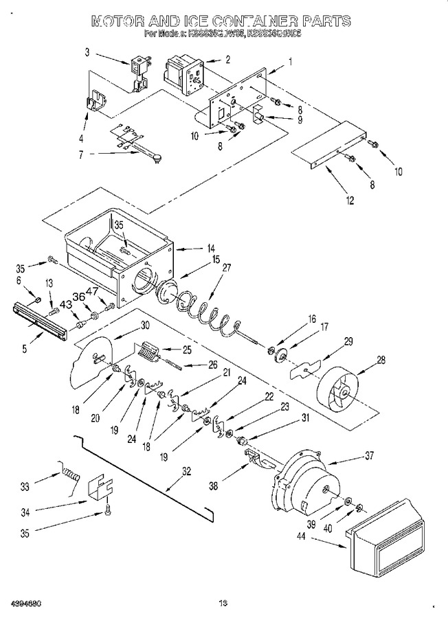 Diagram for KSSS36QDW05