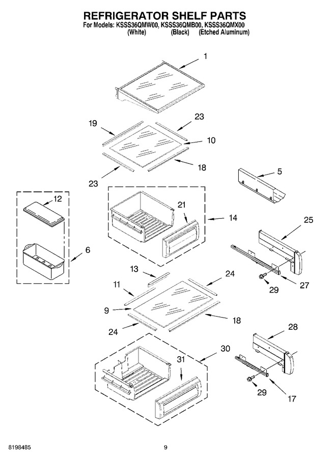 Diagram for KSSS36QMW00