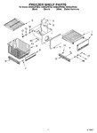 Diagram for 03 - Freezer Shelf Parts