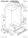 Diagram for 01 - Cabinet Parts