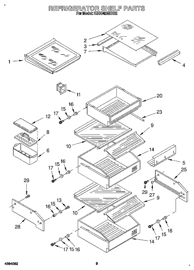 Diagram for KSSS42MDX02