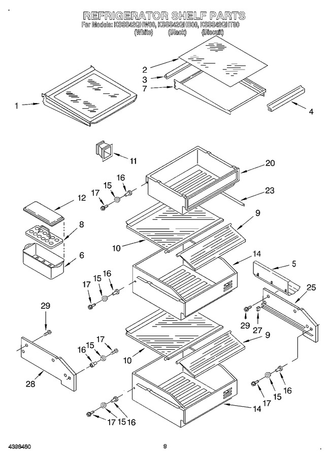 Diagram for KSSS42QHW00
