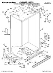 Diagram for 01 - Cabinet Parts