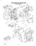 Diagram for 12 - Dispenser And Front