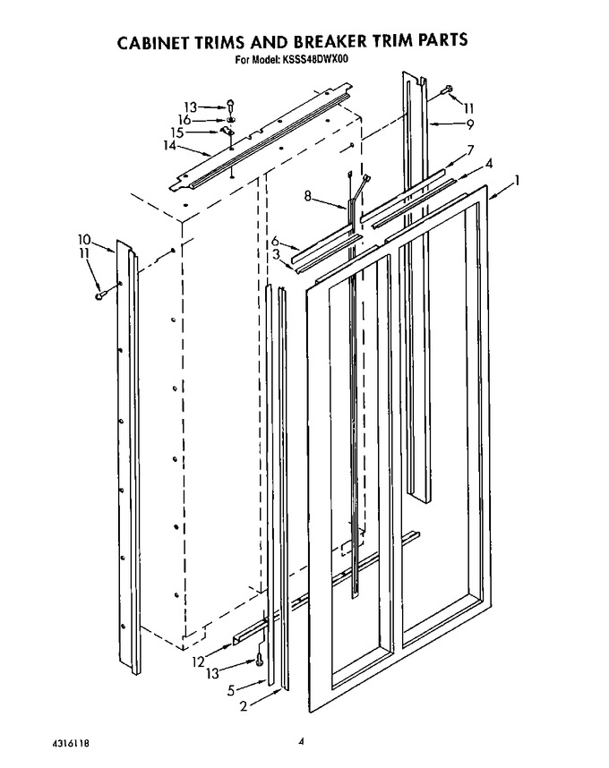 Diagram for KSSS48DWX00