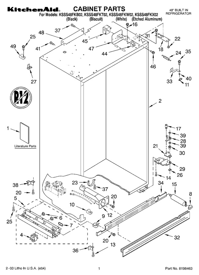 Diagram for KSSS48FKX02