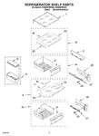 Diagram for 07 - Refrigerator Shelf Parts