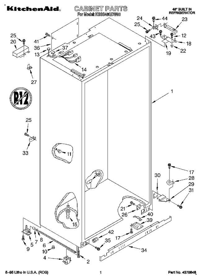 Diagram for KSSS48QDW00