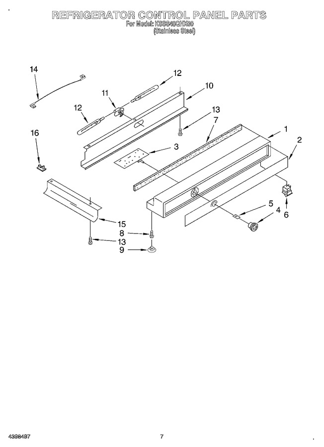 Diagram for KSSS48QHX00