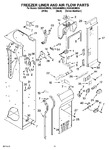 Diagram for 08 - Freezer Liner And Air Flow Parts