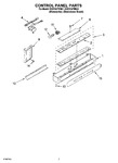 Diagram for 05 - Control Panel Parts