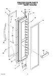 Diagram for 10 - Freezer Door Parts