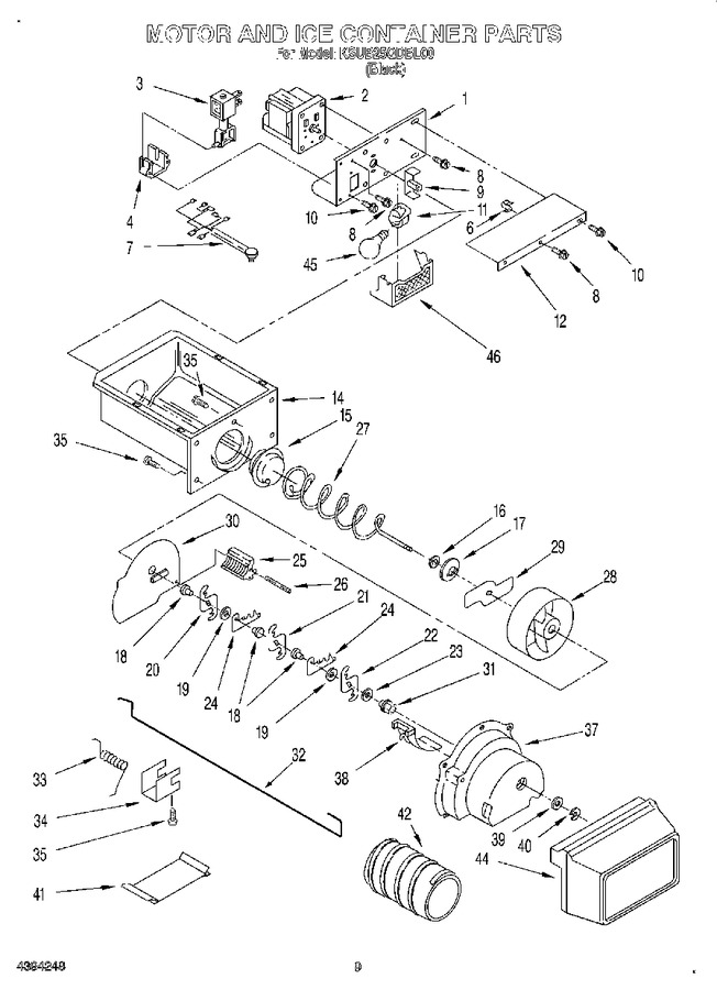 Diagram for KSUB25QDBL00