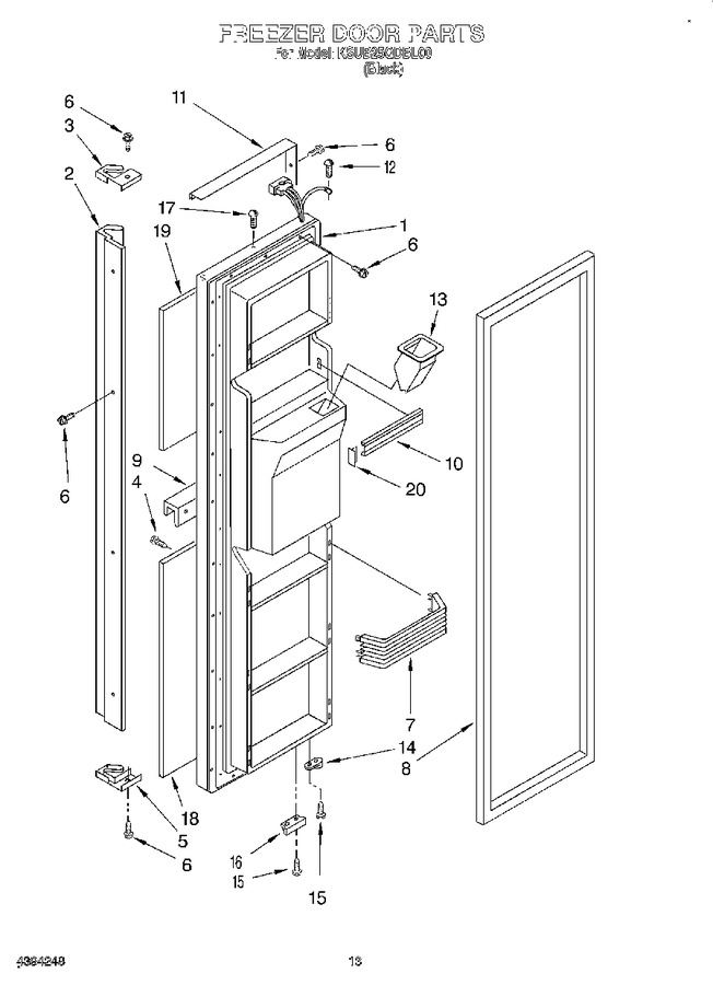 Diagram for KSUB25QDBL00