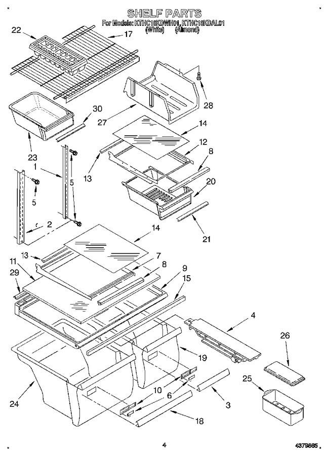 Diagram for KTHC18KDWH01