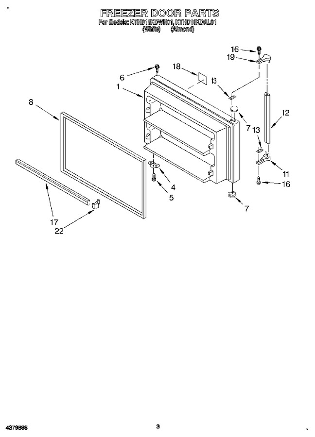 Diagram for KTHD18KDAL01