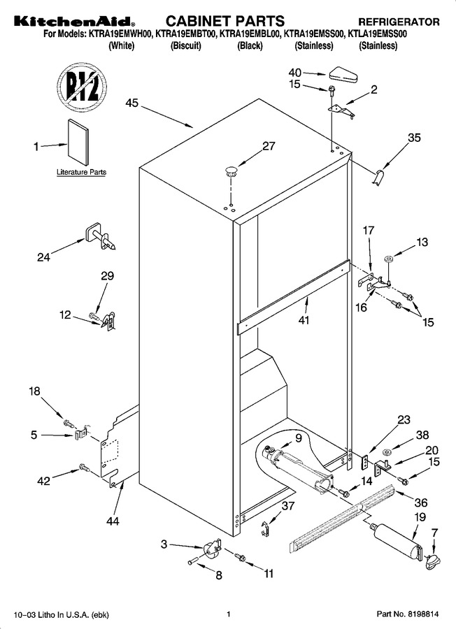 Diagram for KTRA19EMBT00