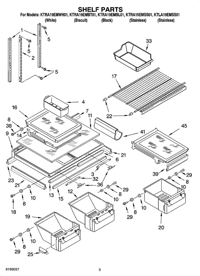 Diagram for KTRA19EMWH01