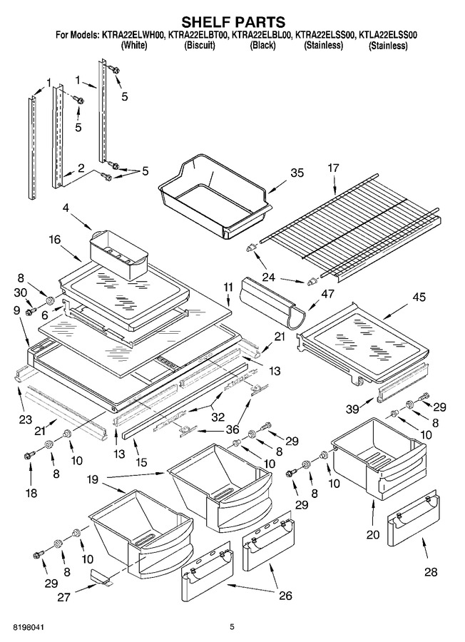 Diagram for KTRA22ELBT00