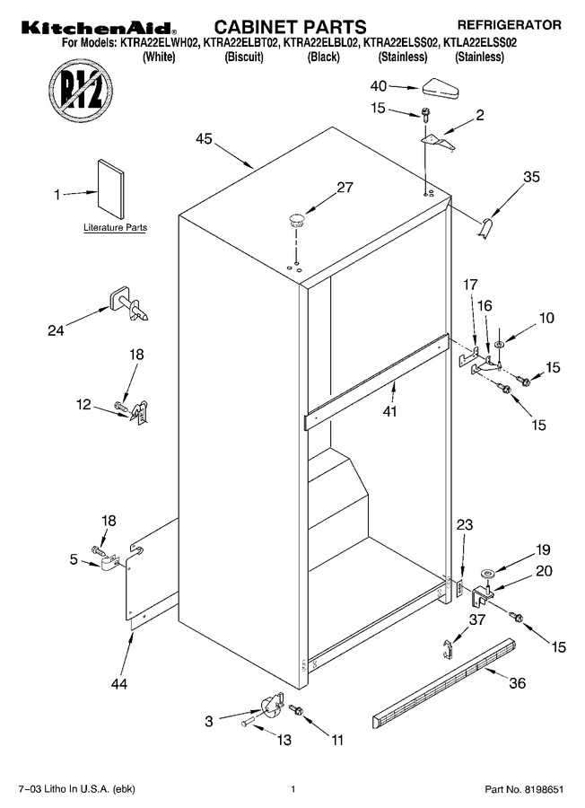 Diagram for KTRA22ELBL02