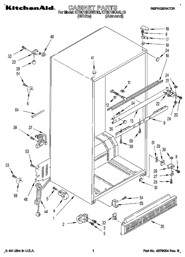 Diagram for KTRC18KAWH10