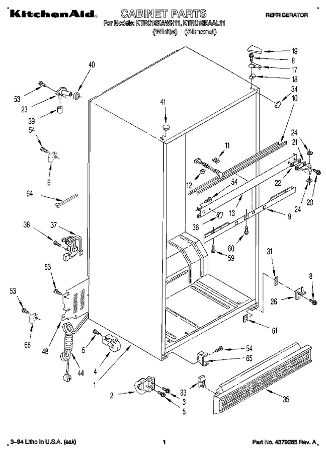 Diagram for KTRC18KAAL11