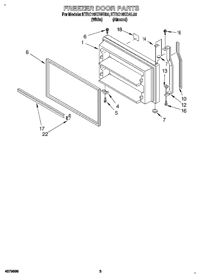 Diagram for KTRC18KDAL00
