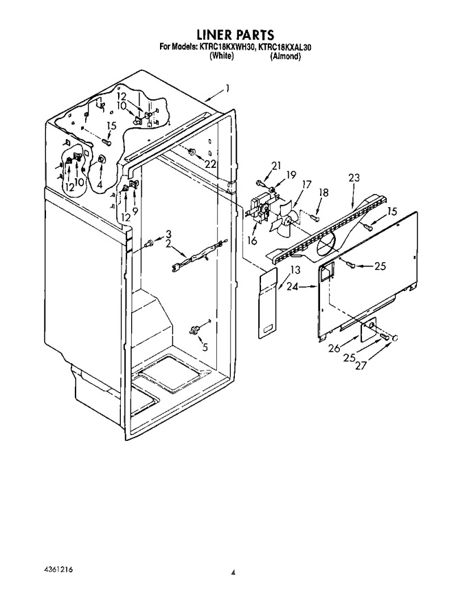 Diagram for KTRC18KXAL30