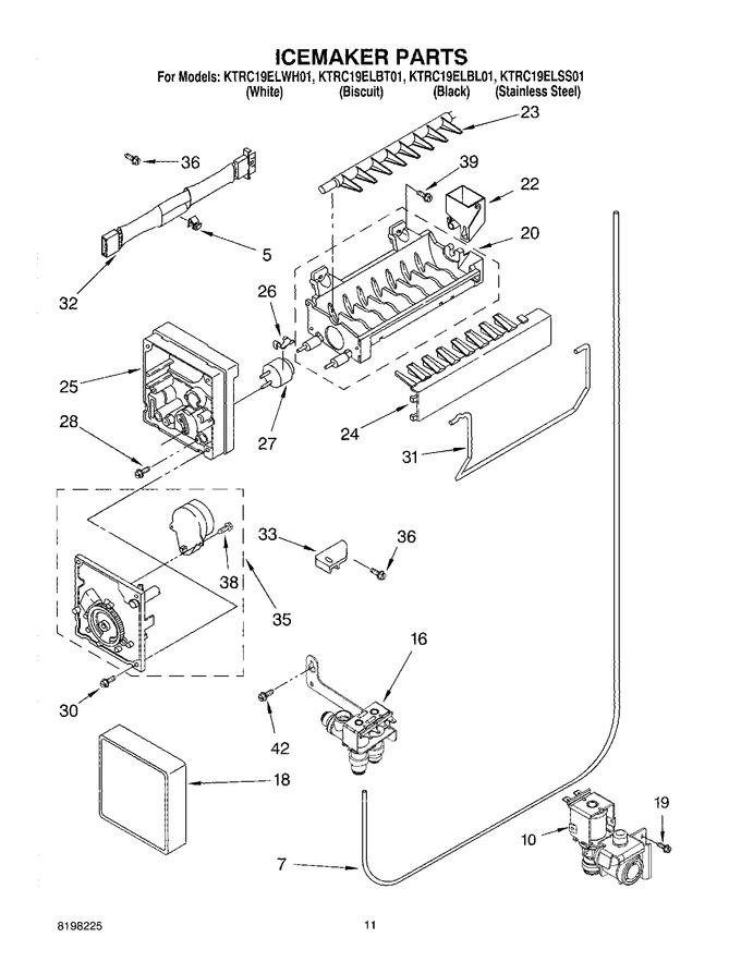 Diagram for KTRC19ELWH01